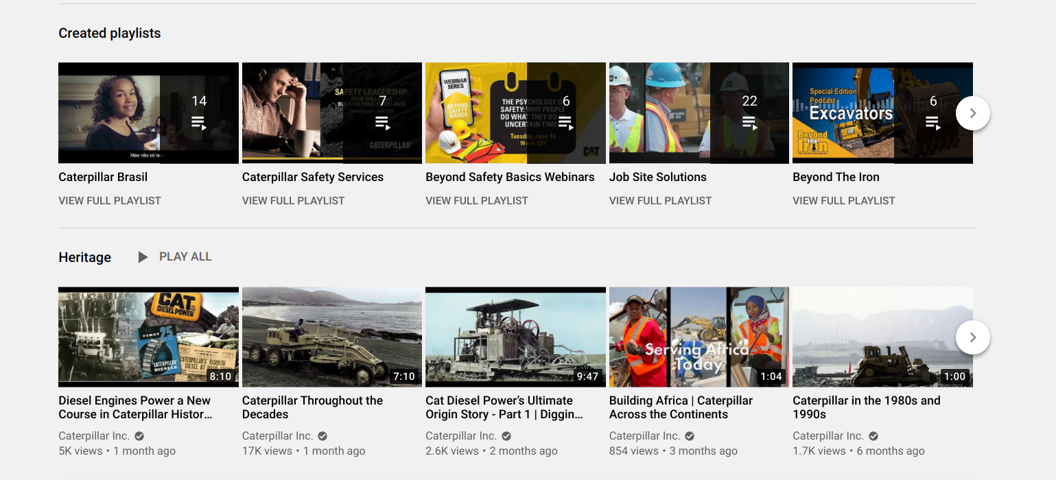 YouTube for Industrial Companies