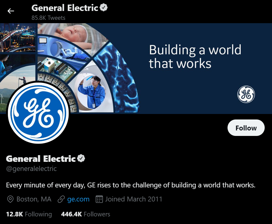 General Electric on Twitter