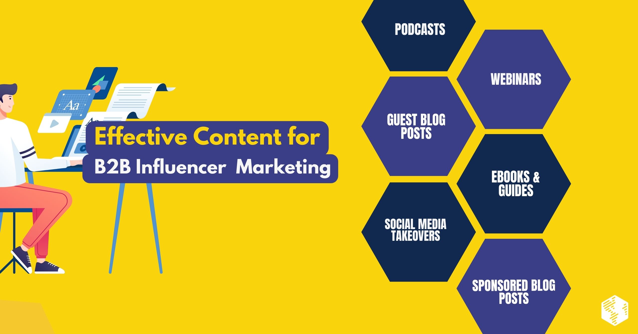 effective types of content for B2B influencer marketing