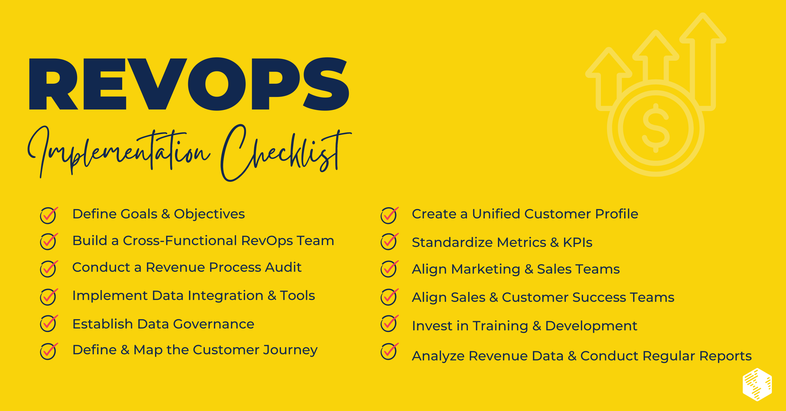 Revenue Operations Implementation Checklist